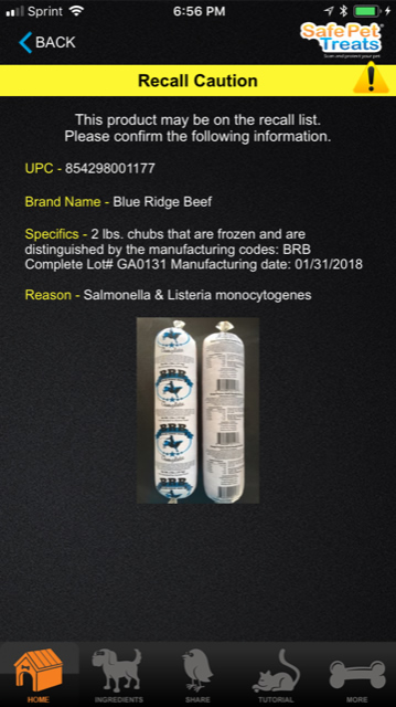 Blue Ridge Beef Recall