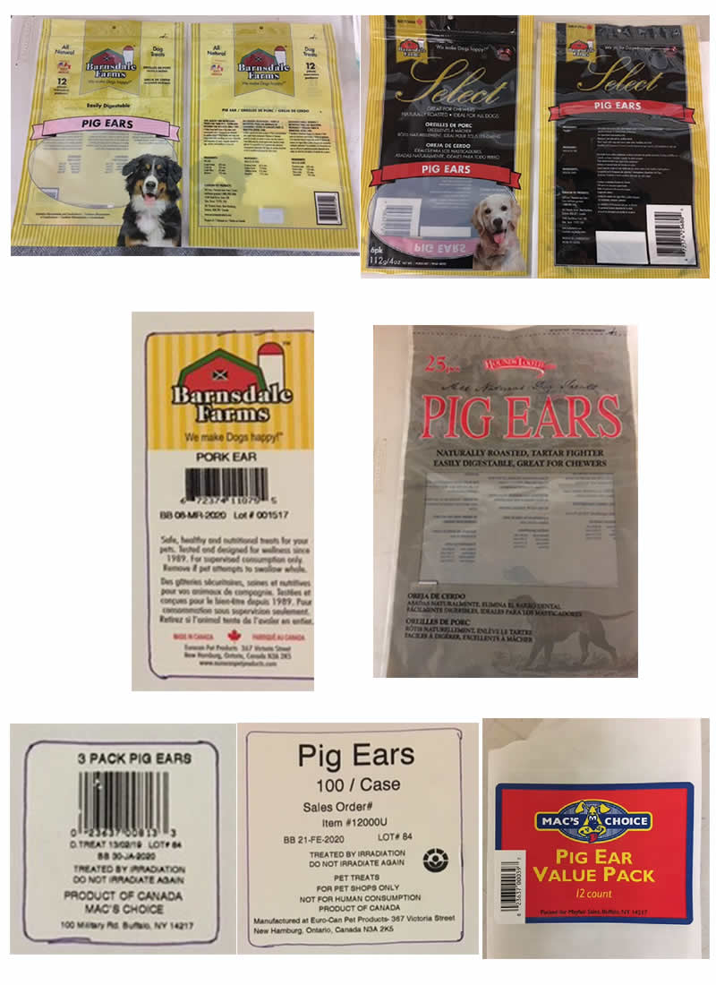 Pig Ear Recall